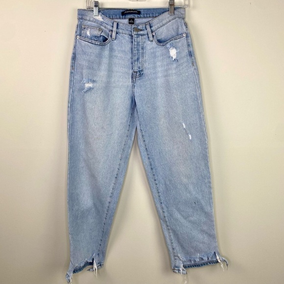 Calvin Klein High Rise straight leg light wash jeans size 28 - Picture 3 of 11